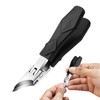 Long Handled Toenail Clippers | Ergonomic Slanted Anti-splash Trim Nail