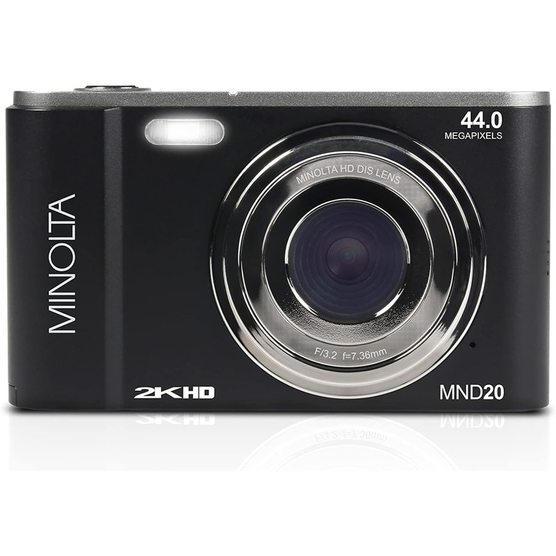 Minolta MND20 44MP Digital Camera – 2.7K Ultra HD Video,