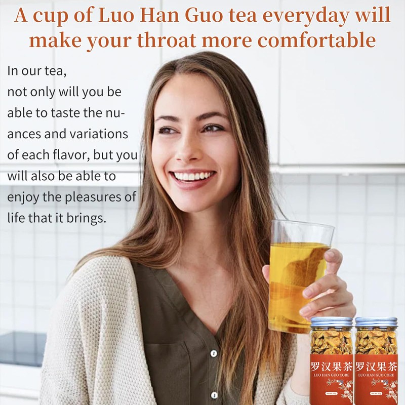 Wanhua Hall Luo Han Guo Dried Tea Premium Monk Fruit