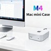 PHIXERO TPU Case for Mac mini M4, Protective Cover, All-Round