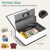 Book Safe With Key, ALLOMN Dictionary Hidden Safe, Portable Safe,