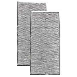 2-Pack Air Filter Factory 9 X 19 X 3/8 Range Hood Aluminum Grease Filters
