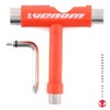 Venom Skateboards Skate Tool All-In-One Multi-functional Portable Pocket Socket T