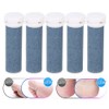 Extra Coarse 5 Refill Rollers for Electric Callus Remover, Foot