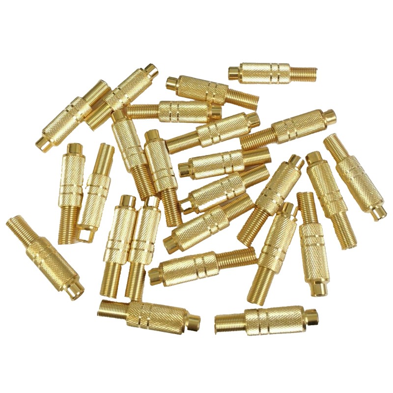 Belkin 10 Pack Belkin Audio Video Gold Plated RCA Female