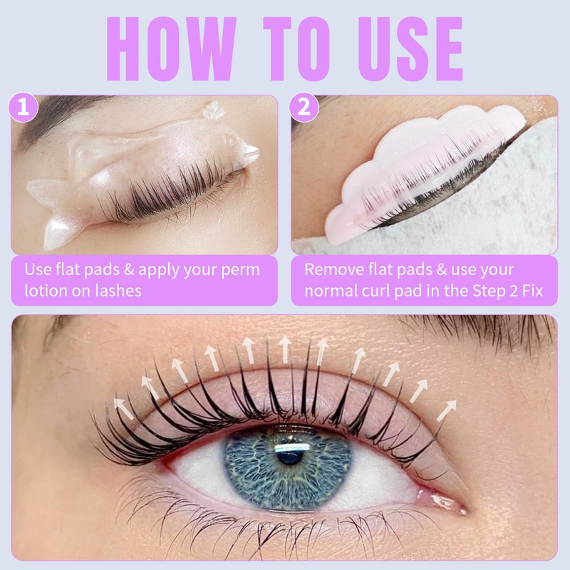 Lomansa Eyelash Lifting Pads, Lash Lifting Pads, Only for Perming