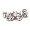 Cage Nuts And Screws M5x16 Carbon Steel Nickel Plated Cage