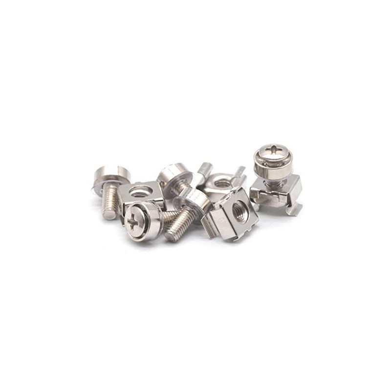 Cage Nuts And Screws M5x16 Carbon Steel Nickel Plated Cage