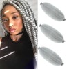 Springy Afro Twist Hair 20 Inch 3 Packs Pre Fluffed