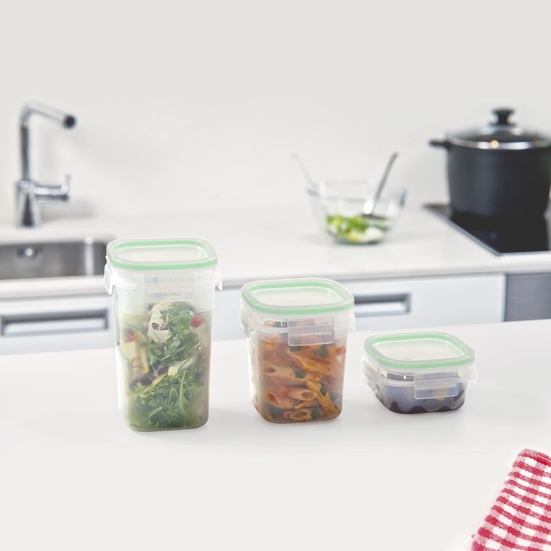 Tatay Square Food Container with Click Clack, 0.7 L
