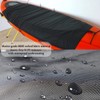 FCOUIID Kayak Cockpit Drape Cover with Hook Holes - 600D