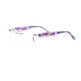 switch it Combi 2158 Interchangeable Bar Set in Transparent Violet / Purple Green Net, Combi 2158 Violet-Green