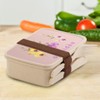 Fabulous Lunch Box Lunchbox mit Besteck, Rosa – Orchidee Blumen