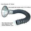 4'' Articulated Hose 3ft Long Air Extractor Flexible Duct Collector