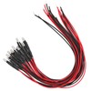 50Pcs LED Lights Emitting Diodes Pre Wired Prewired Round Head