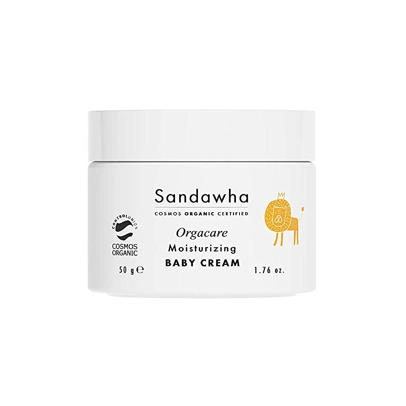 Sandawha Orgacare Moisturising Baby Cream, 50 g