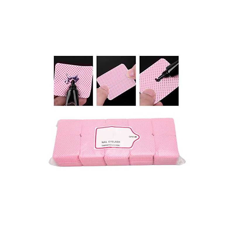 Ymiko 1000PCS Toallitas Sin Pelusa, Toallitas Limpiadoras Para Uñas Para