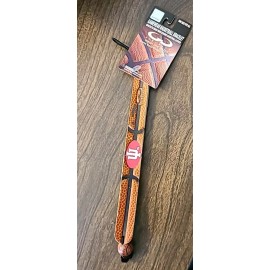 Gamewear Indiana Hoosiers Leather Basketball Bracelet One Size Fits All