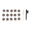 Hearing Amplifier Plugs Double Layers Silicone Ear Plug Tips Dome