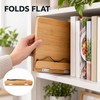 28 x 20 cm Adjustable Bamboo Book Stand with Page