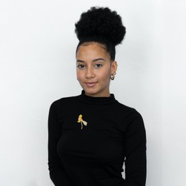 EMEGCY Yellow Dragonfly Brooch Pin 18K Gold Plated Dragonfly Rhinestone Brooches Pins Jewelry Gift for Women