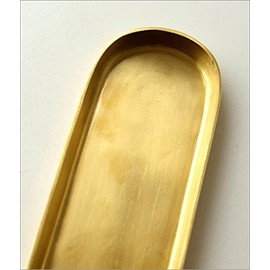 Pen tray fashion antique retro pen stand Brass Long Tray [ras2510]