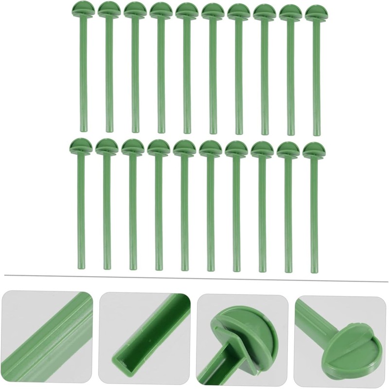 Pack of 20 Bird Standing Perches Trespol Plastic Bird Perch
