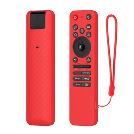 TINGYR Hülle Kompatibel mit LG MR25GA, Nahtloser Passformschutz, Stoßfest und Kratzfest.(Rot)