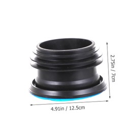 Tofficu 1Pc Thick Toilet Seal Ring Seal Gasket Flange Ring Practical Toilet Accessory for Household Use