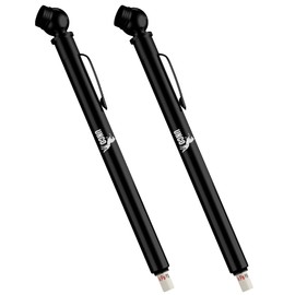 UNCO- Pencil Tire Pressure Gauge, 2 Pack, 10-75 PSI, Black - Air Gauge for Car Tires