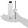 De'Longhi 5513292811 Filtro de agua, paquete de 1, blanco