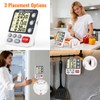 MOSTRUST Digital Dual Kitchen Timer, 3 Channels Countdown Triple Timer