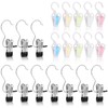 Mardatt 20Pcs Multi Purposes Laundry Hanging Hooks Clips Set Include