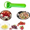 Grape Cutter Grape Tomato Slicer with Ergonomic Long Handle Handheld