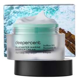 DEEPERCENT Crema de noche coreana para piel seca y madura, hidratante antienvejecimiento para cara y cuello para reparación de barreras e hidratación 