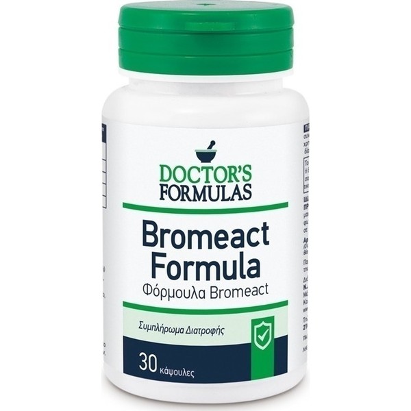 Doctor's Formulas Bromeact Anti-inflammatory Formula 30 Capsules