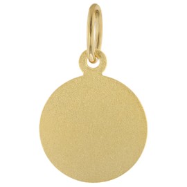 trendor Children's Pendant Gold 333 Guardian Angel with Gold-Plated Silver Chain 41201-40 40 cm, Silver Gold