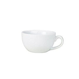 Genware 312109 Royal Bowl Shaped Cup, 9 cl Capacity, Pack of 6