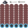 PMIQSA 63 Pcs Sanding Discs Set, 2 Inch / 50mm