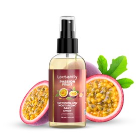 Locsanity Locsanity Daily Moisturizing Spray for Dull, Dry Locs ?rial Size Passion Fruit Hair and Scalp Moisturizer for Dreadlocks, Sisterlocks, Microlocks, Braids to Control Oil and Frizz (4 fl oz)