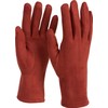 styleBreaker Women's Touchscreen Fabric Gloves with Removable Knitted Cuffs, Warm,