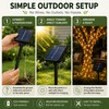 100ft Solar String Lights for Outdoor Décor – 8-Mode Waterproof