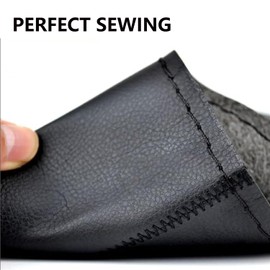 Fundas de volante con cordones, funda de piel para volante de 15 pulgadas, permeable al aire, funda antideslizante para volante para coches universales