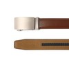 Nelbons Men's Belt Ratchet Belt Automatic Buckle for Men Suit