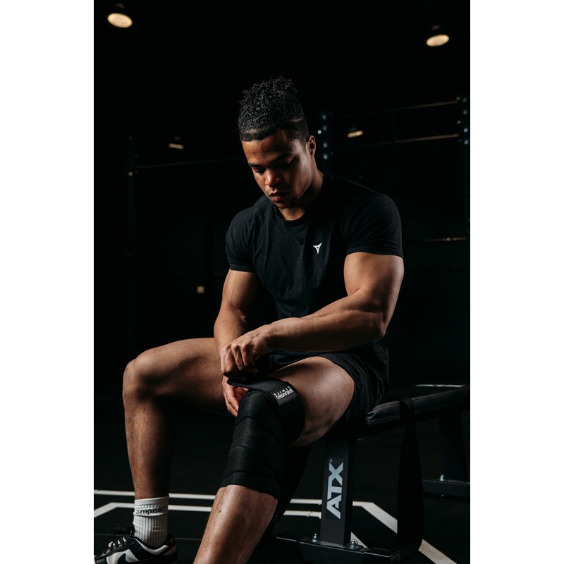 BREAKING LIMITS Knee Support Weight Training - Knee Wraps for