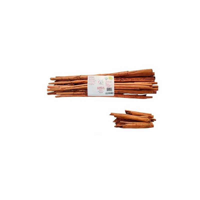 Canela Organica Alba 250g Importada De Ceilan 53cm