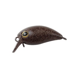 JACKALL Timon Chibi Panicura Crankbait DR 1 inch (25 mm) 0.05 oz (1.4 g), Tacky Brown