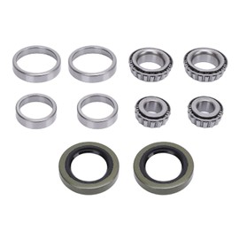 2 Sets Trailer Wheel Hub Bearing Set, Trailer Wheel Hub Bearing with Protection Professional LM11949 LM11910 for 1 1/4 Inch 3/4 Inch Axle Trailer Wheel Hub, Excellent Support