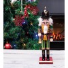 St Helens Home & Garden Nutcracker with Horn Christmas Decoration