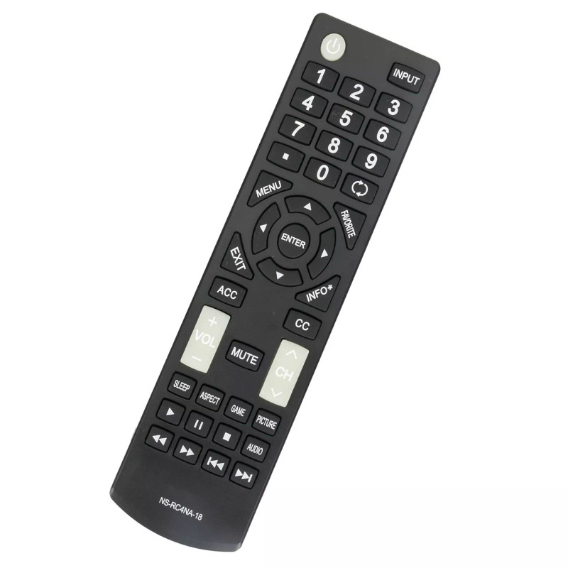 For Insignia NS-RC4NA-18 Replace Remote for Insignia TV NS-50D510NA19 NS-50D510MX19